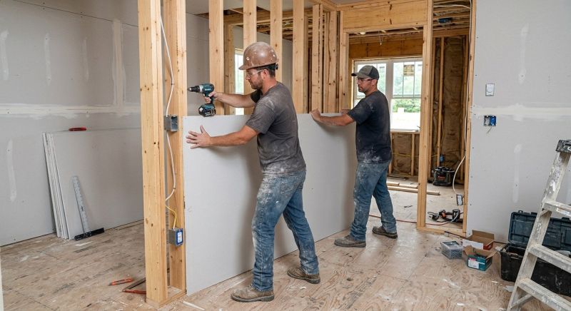 Drywall Hanging in Wilmington, NC