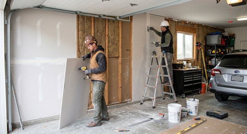 Garage Wallboard Installation in Littleton, CO