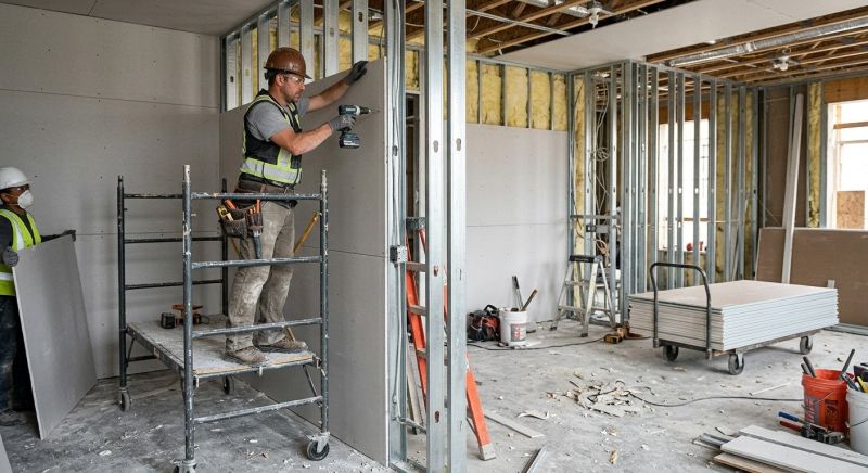 Gypsum Board Installation in Denver, CO