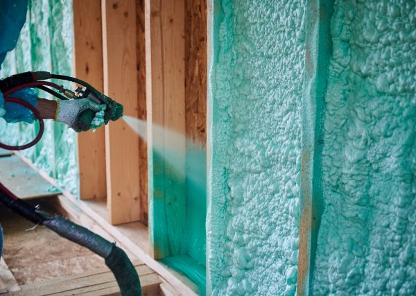 Spray Foam Insulation Installation